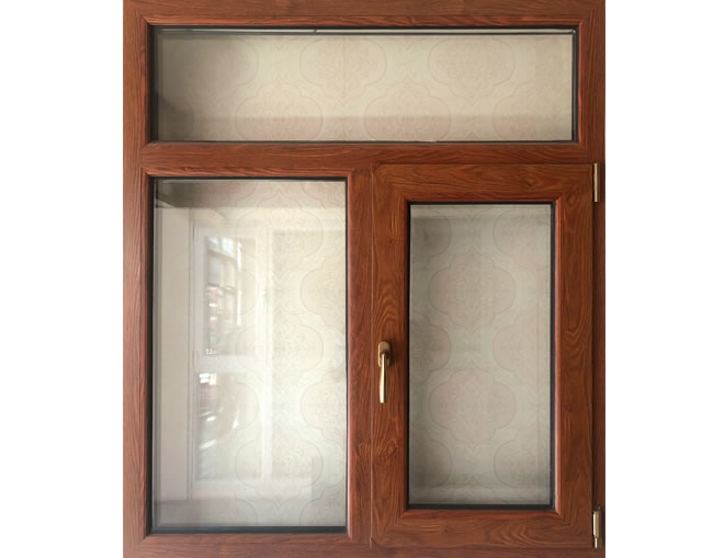 鋁木復合65、70平開門窗